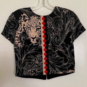 Nicole Miller Printed Blouse